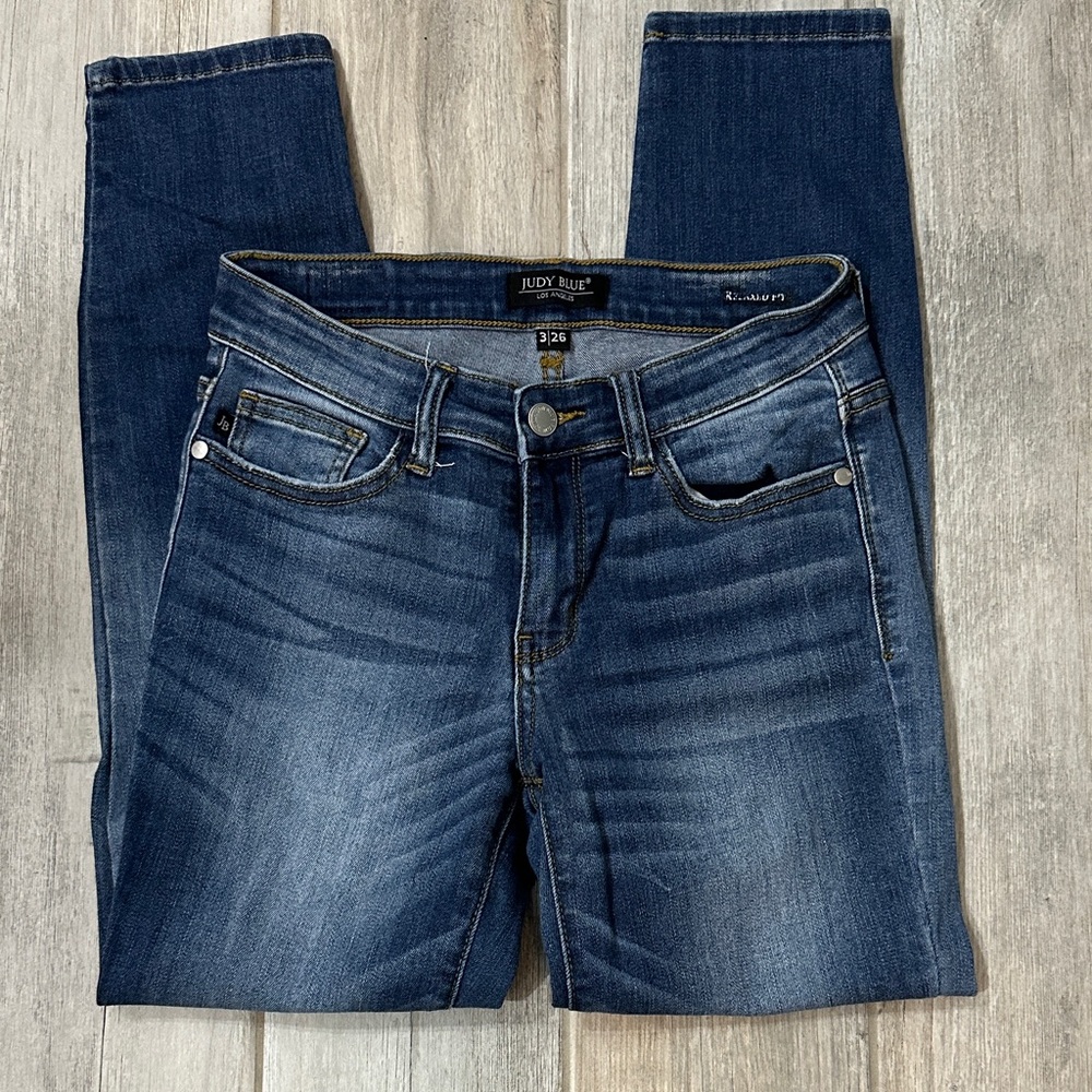 Judy Blue Dark Wash Skinny Jeans